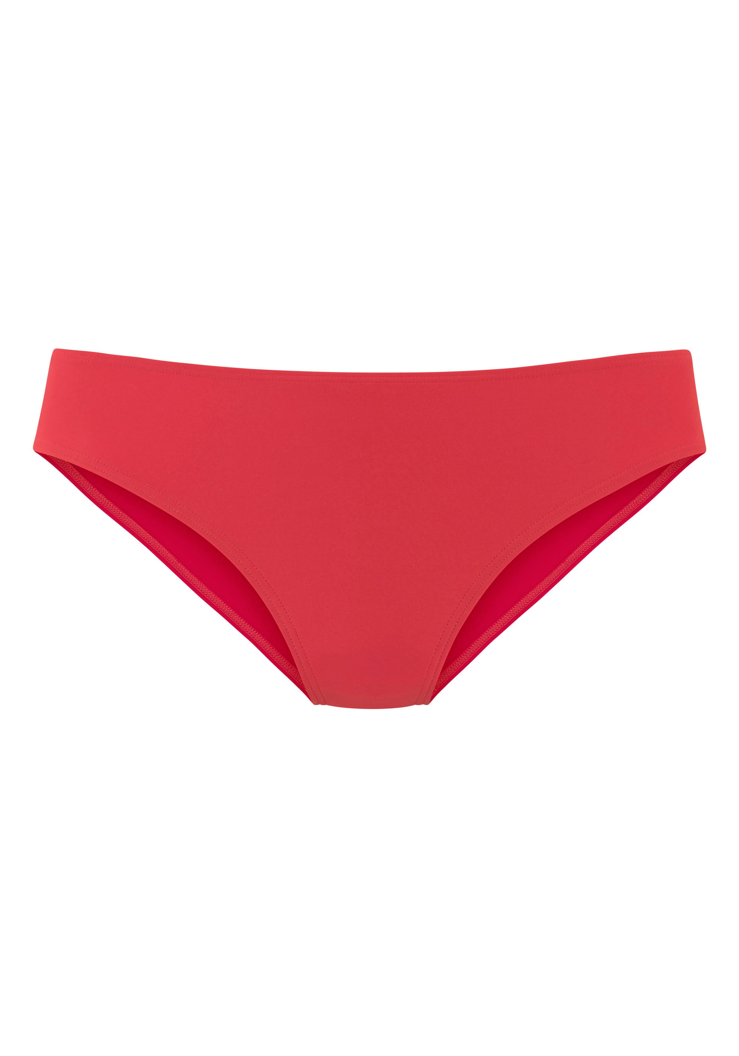 s.Oliver Bikini-Hose Jayce in modischer uni Farbe günstig online kaufen