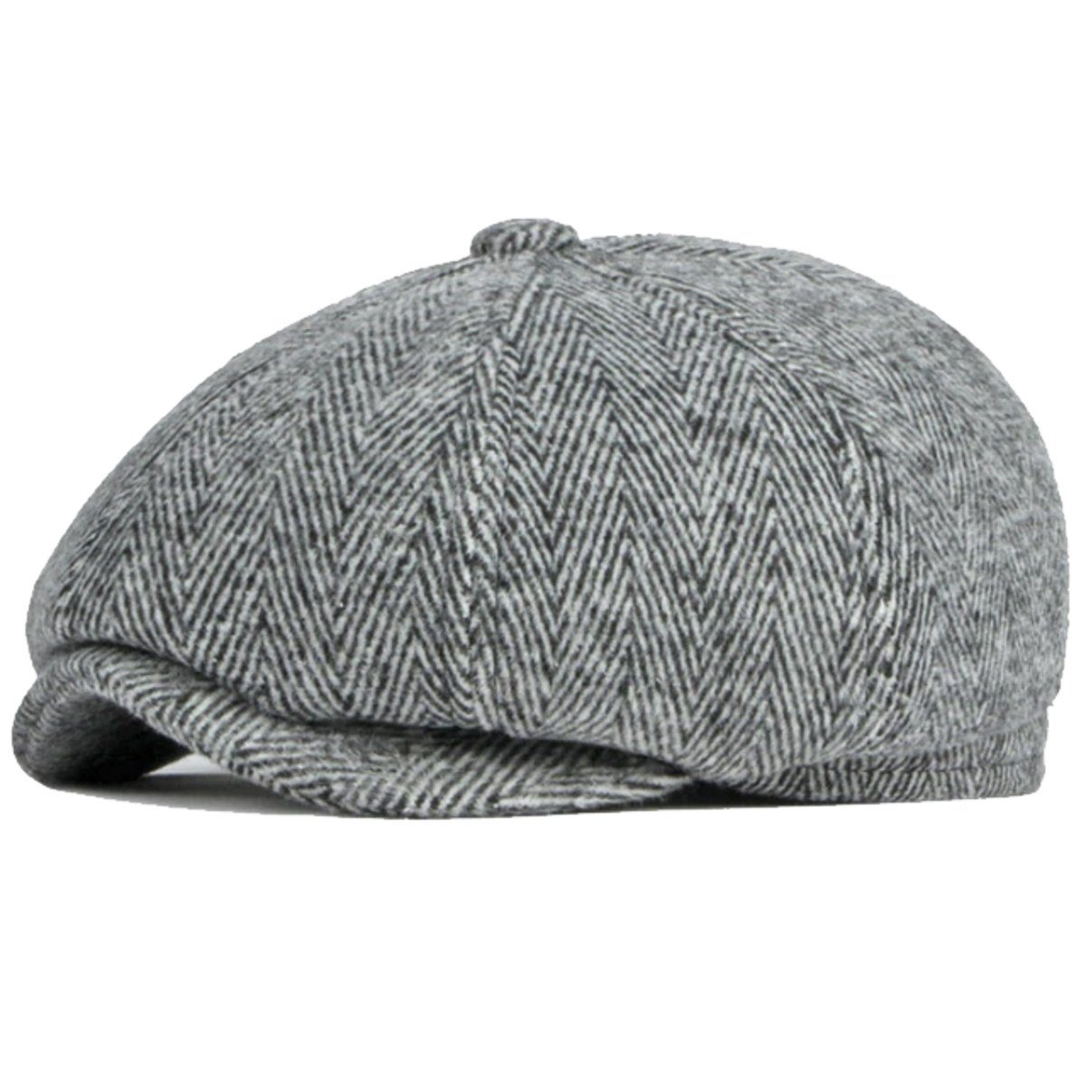 Sporty Flat Cap Winter Flat Cap Schirmmütze mit Ohrenklappen Herren Schiebe günstig online kaufen