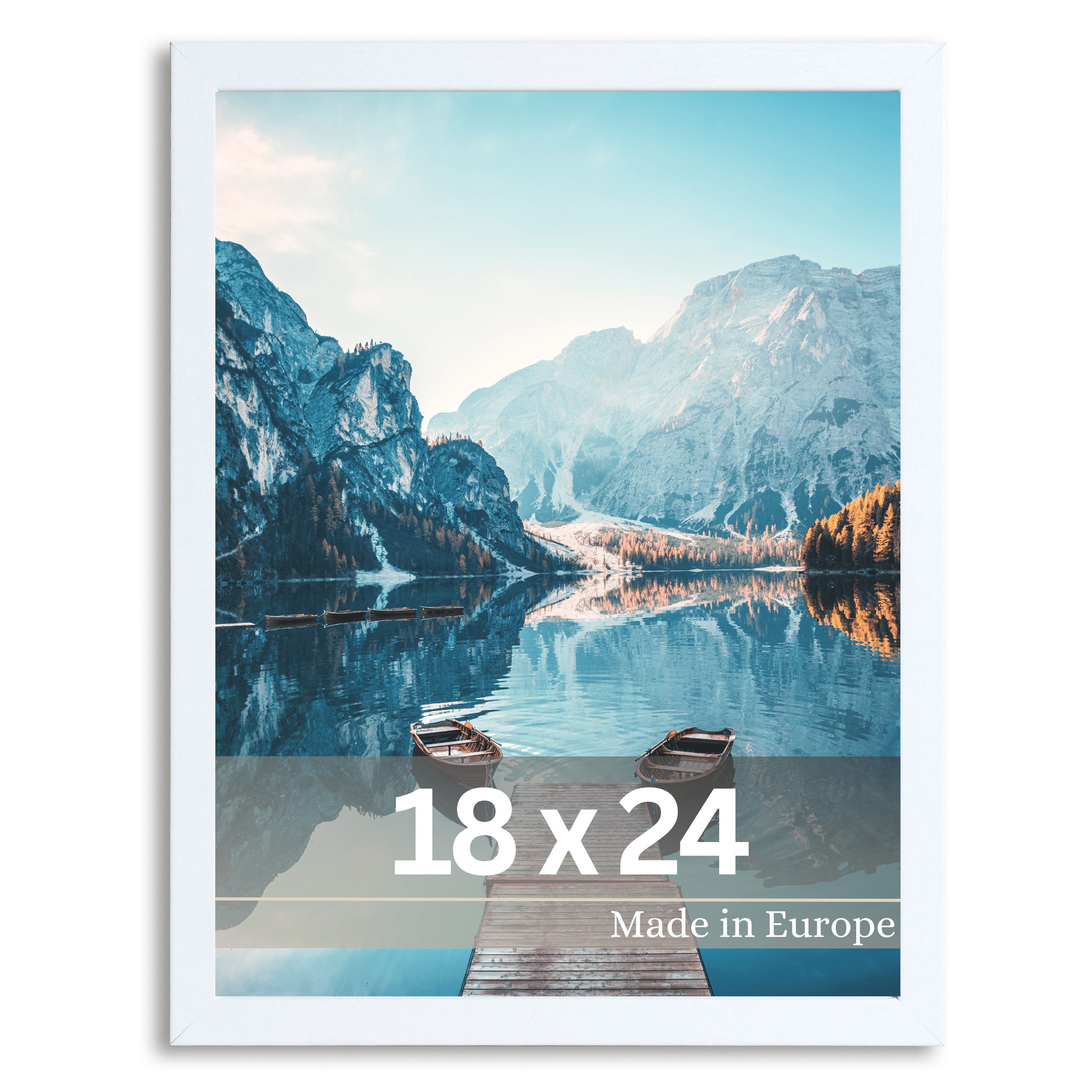 Victor (Zenith) Bilderrahmen Dali, Bilderrahmen Weiß 18x24, Bilderrahmen Mo günstig online kaufen