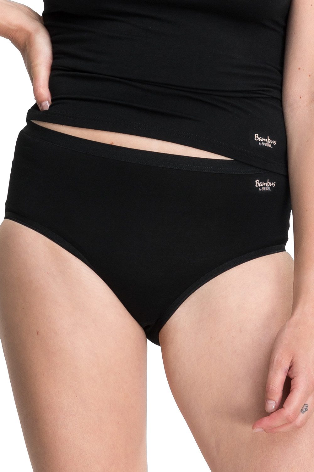 Speidel Midislip Bambus (Spar-Pack, 5-St., 5er-Pack) Damen Slip Schlüpfer aus Viskose-Bambus-Fasern, im 5er-Spar-Pack