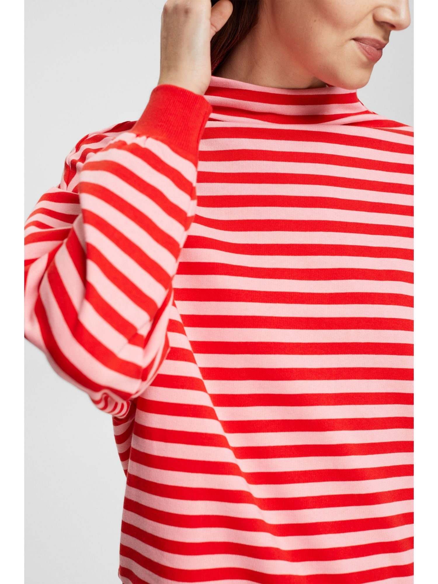 Sweatshirt Streifenmuster Sweatshirt by Esprit (1-tlg) mit edc