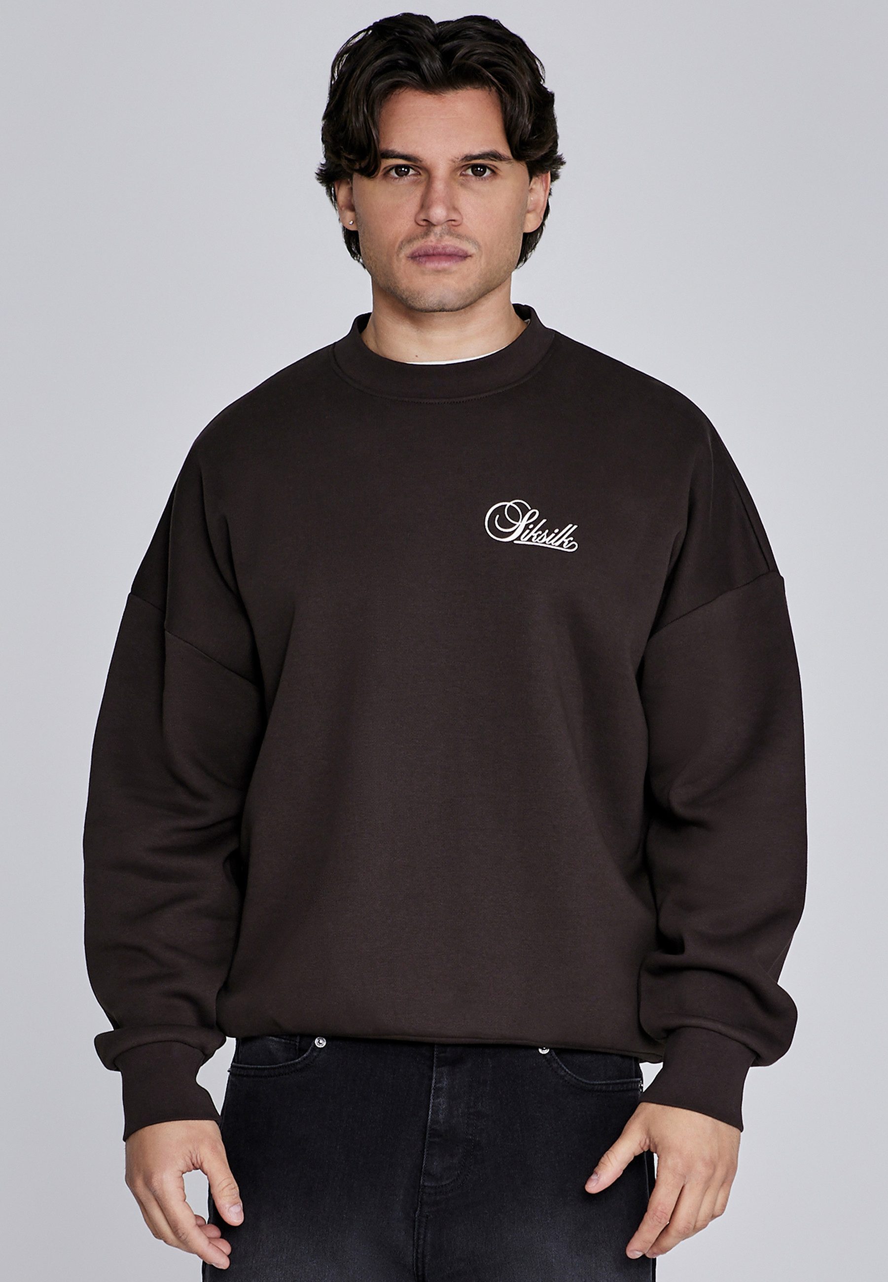 Sweatshirt SikSilk Herren Essentials Pullover