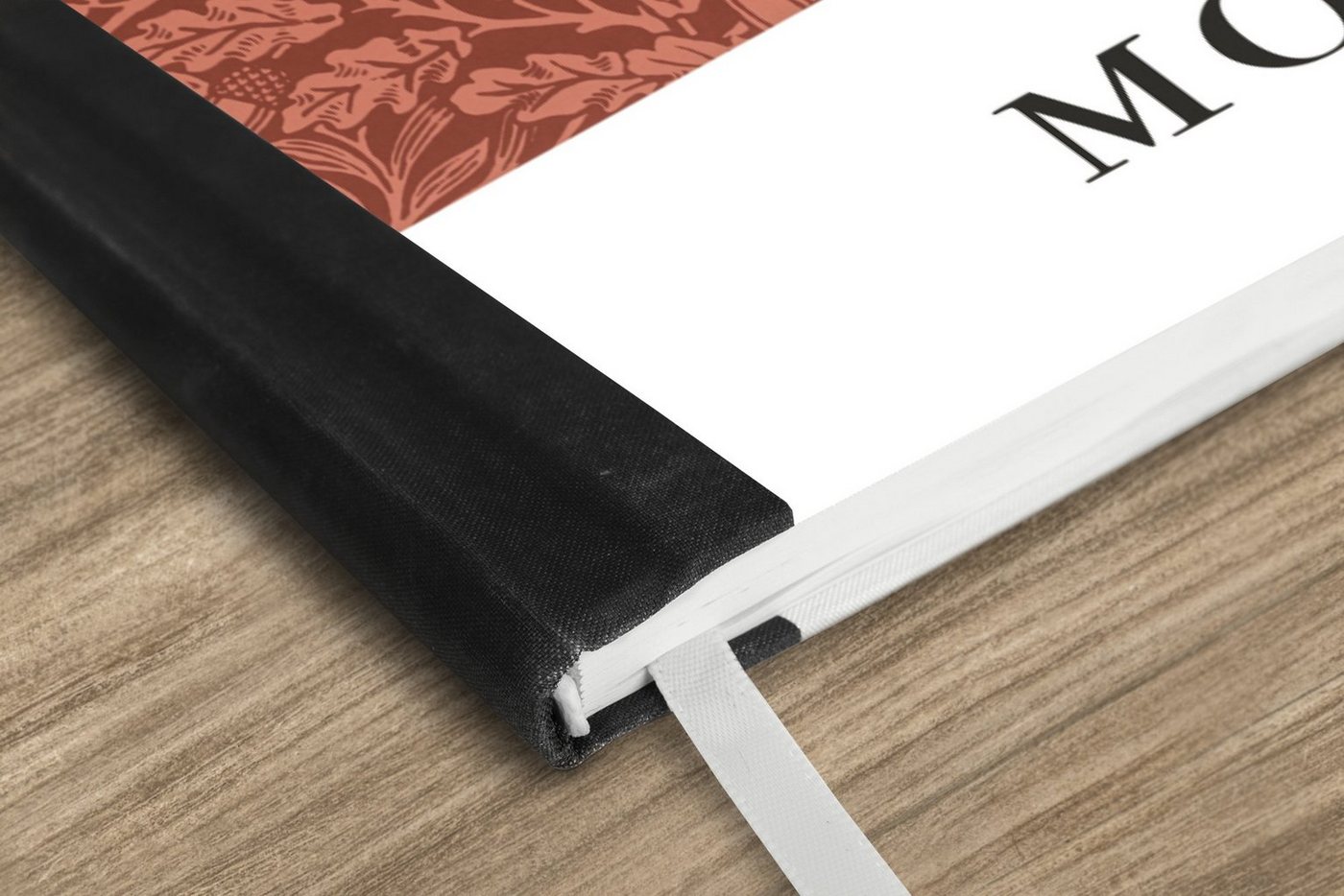 Thumbnail - MuchoWow Notizbuch Blätter - Pflanzen - Morris - Braun, Journal, Merkzettel, Tagebuch, Notizheft, A5, 98 Seiten, Haushal...