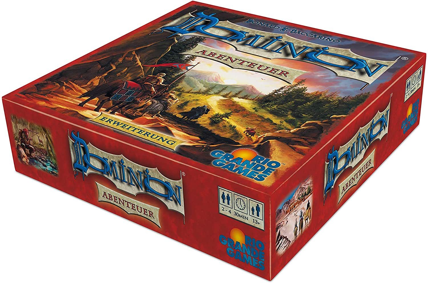 Rio Grande Games Spiel RGG - Dominion - Erweiterung Abenteuer, Brettspiel