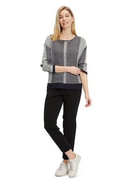 Betty Barclay Strickpullover mit Color Blocking (1-tlg) Muster