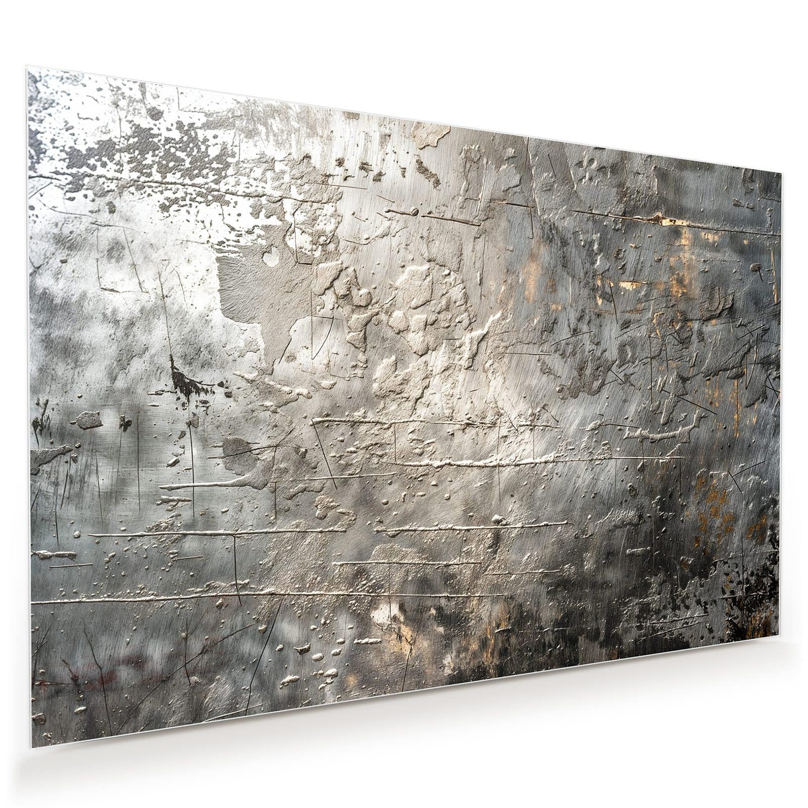 Primedeco Glasbild Wandbild Texturierte Oberfläche mit Aufhängung, Texturen (21 verschiedene Größen, 1 St), Elegante Aufhängung