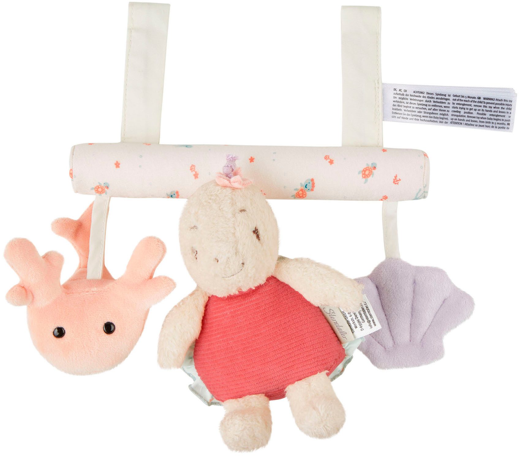 Sterntaler® Greifspielzeug Spielzeug z. Aufhängen Schildkröte Sally