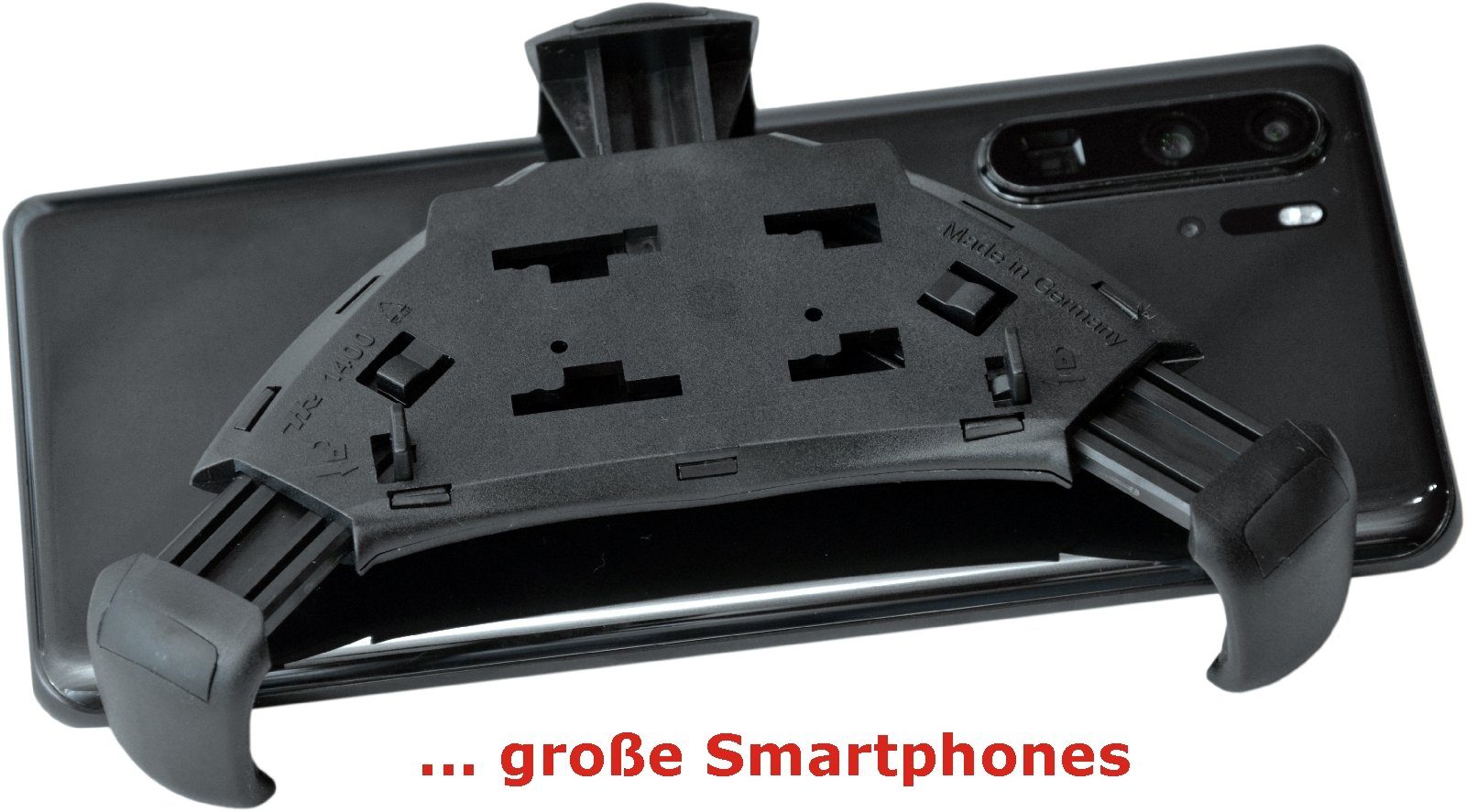 mm Schale Loch 75 - 50 HR GRIP für Halter Breite 4 Smartphone Handy Handy-Halterung Universal