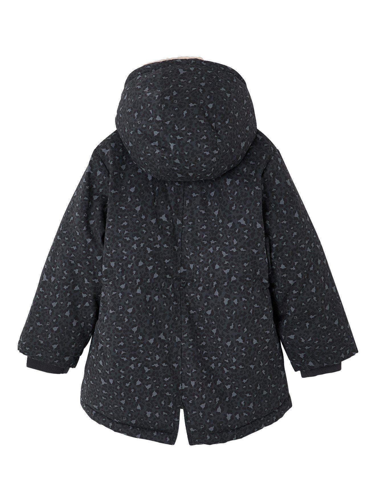 vertbaudet Parka Mädchen Winterjacke mit Kapuze und Webpelz-Futter – Bild 2 von 5