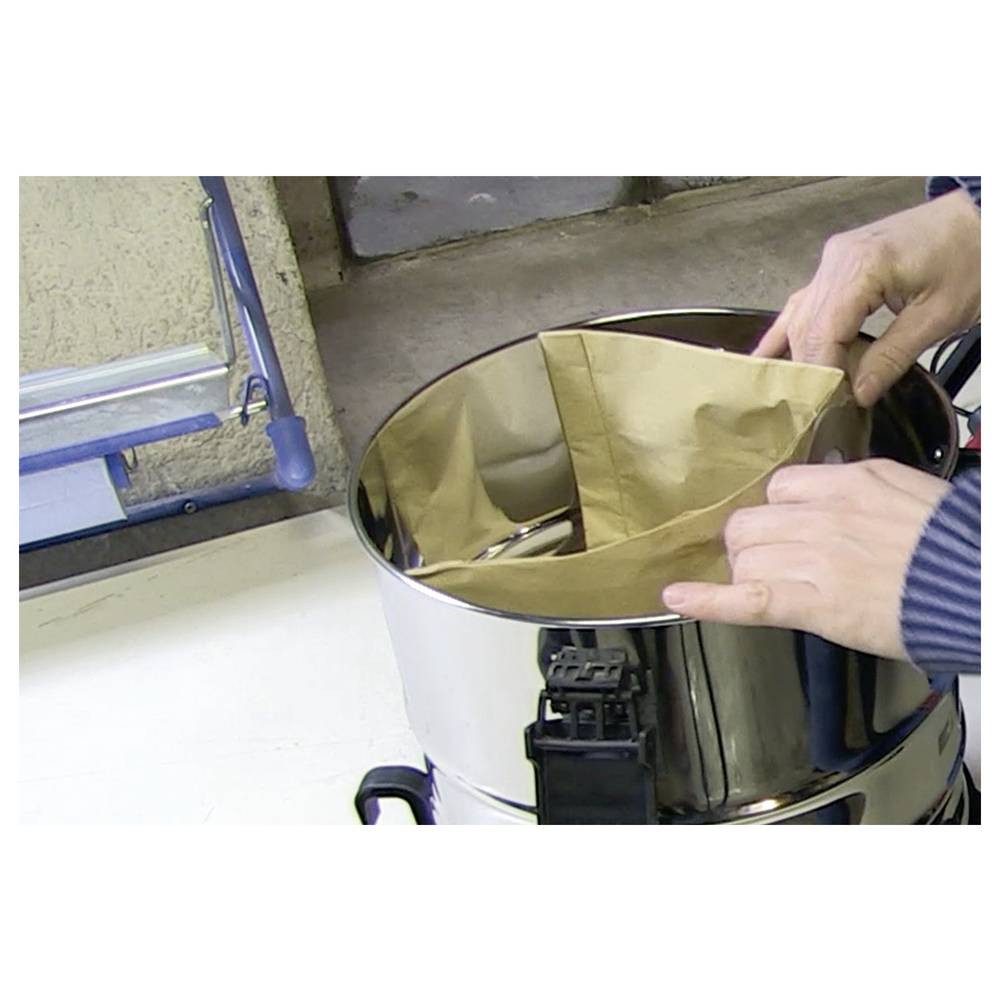 Einhell Fangsack Nass-Trockensauger-Zubehör Schmutzfangsack 40 l 5er Set 2351180