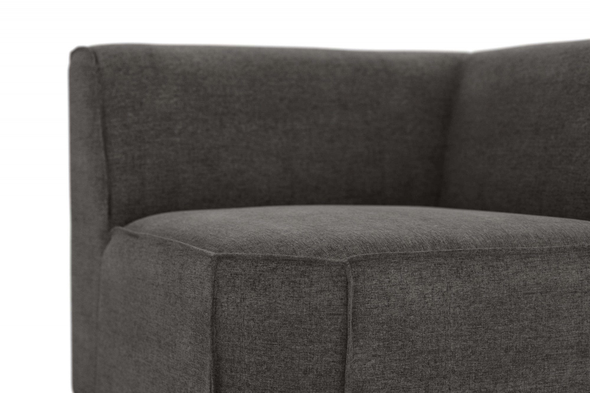 Komfortschaum, RAUM.ID und modular, Modulen mit gray dark Auswahl Norvid, an Sofa-Eckelement Polsterung große