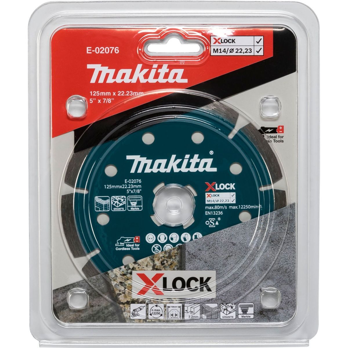 Makita Trennscheibe Diamantsch. 125mm X-Lock Beton