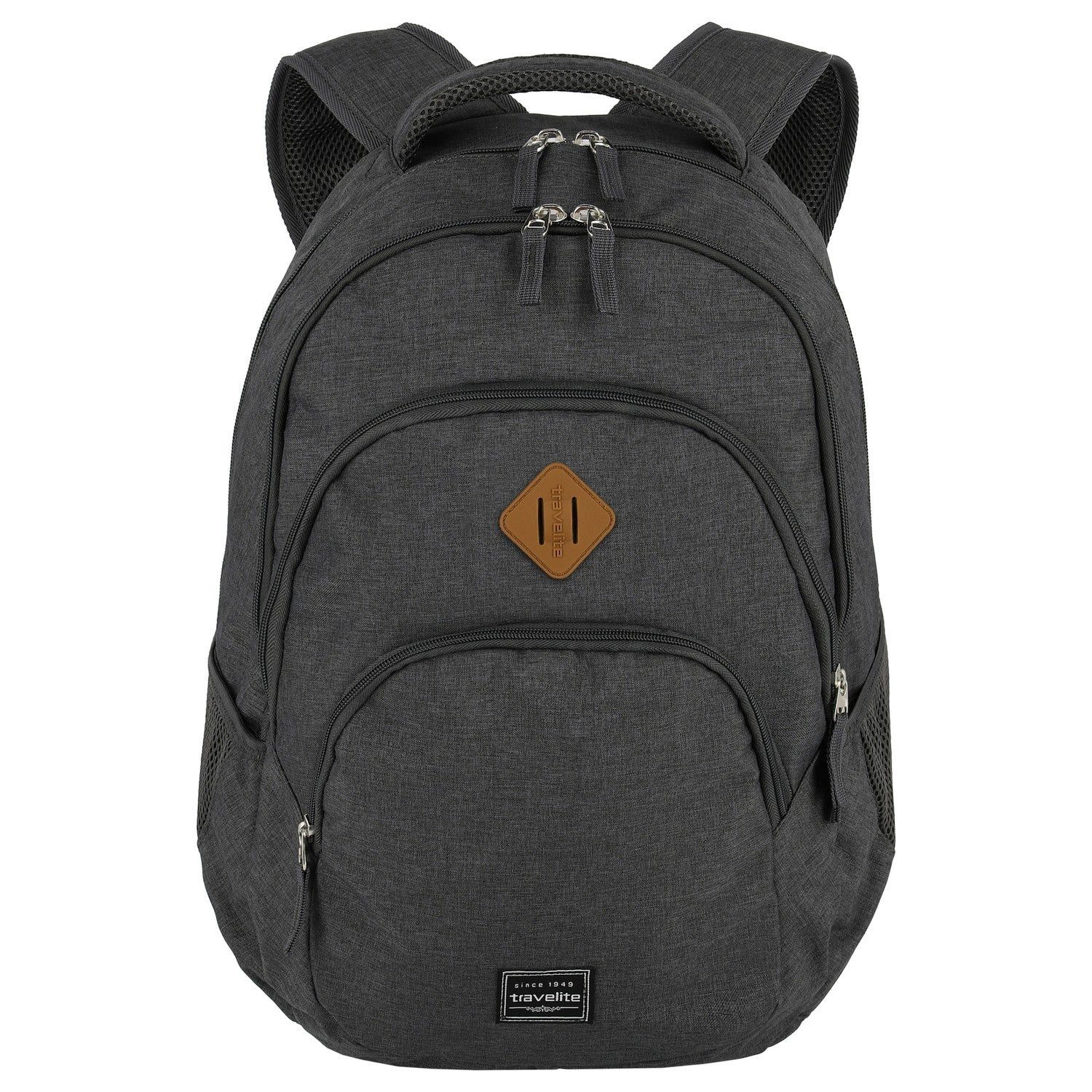 travelite Laptoprucksack Basics Melange - Rucksack 45 cm (anthracite) günstig online kaufen