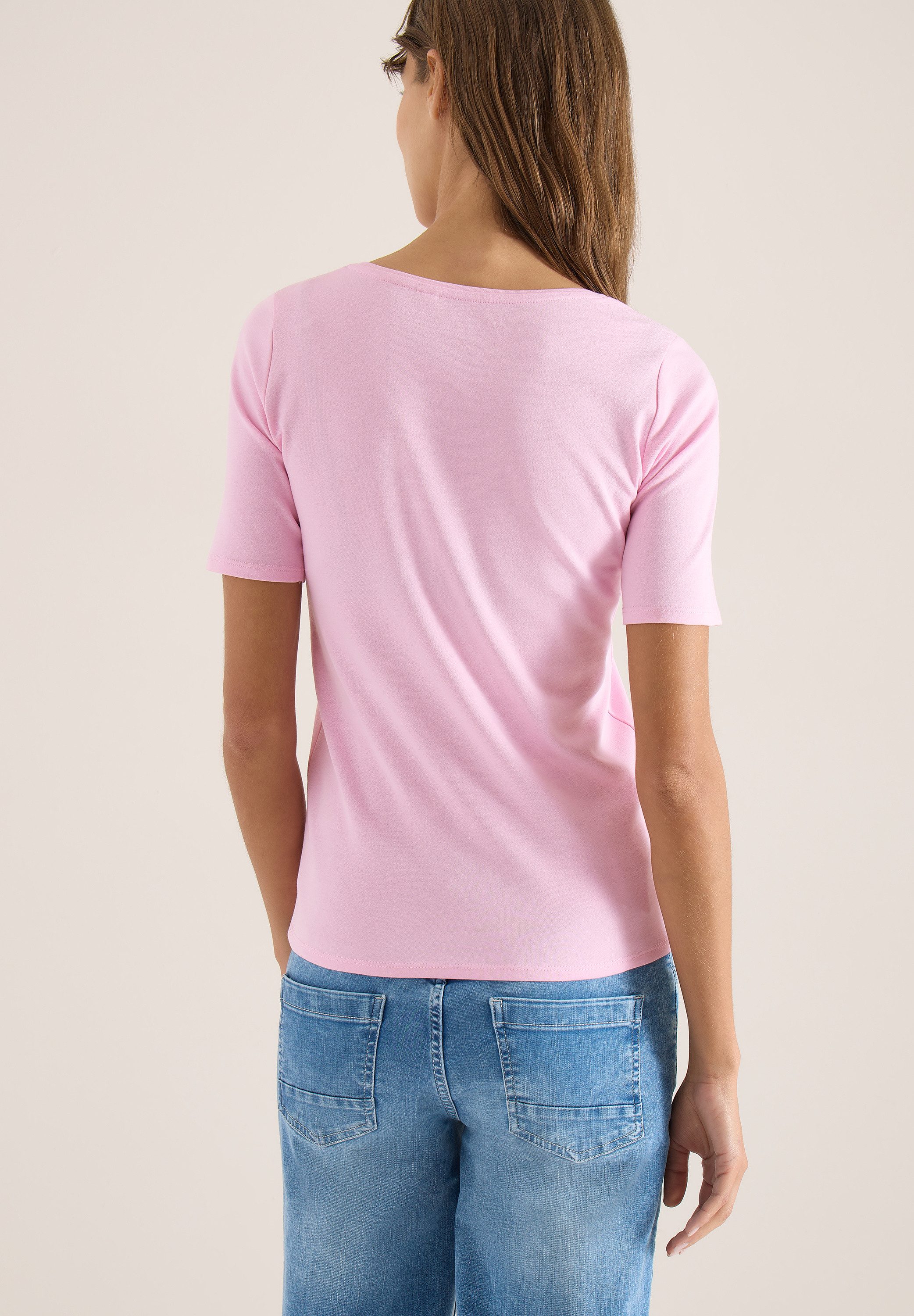 CECIL Rundhalsshirt Style Lena mit Halbärmeln günstig online kaufen