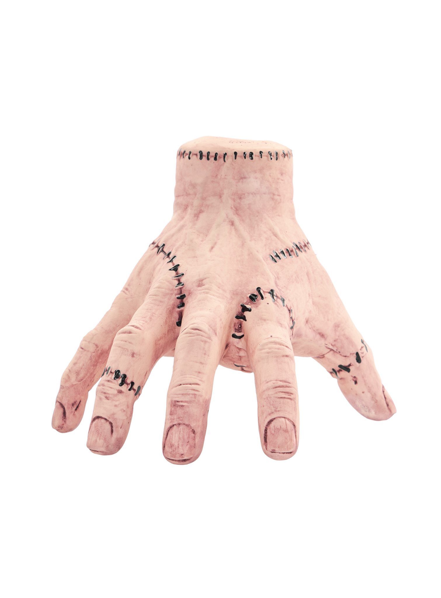 Maskworld Kostüm Abgehackte Hand Halloween Deko Eiskaltes Händchen, Hand drauf: der beste Begleiter für jedes Wednesday-Kostüm!