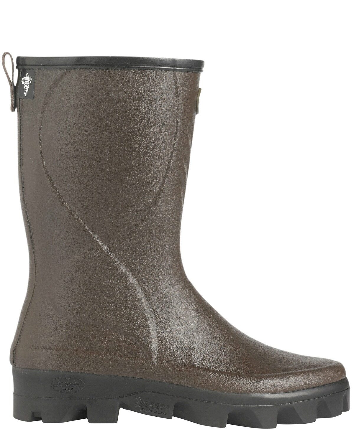 Le Chameau Wadenhoher Gummistiefel Cérès Gummistiefel Stoßdämpfend günstig online kaufen