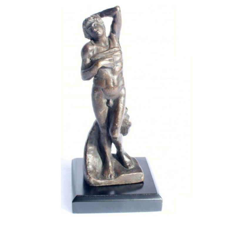 DeAgostini Skulptur Sklave- Sockel Statue Deko, modernes Design Handarbeit Skulptur Figur (1 St., Kunstfigur), Statuen Wohnung, Dekoration, Kunst Dekofigur, Wohnzimmerdeko Klassisch