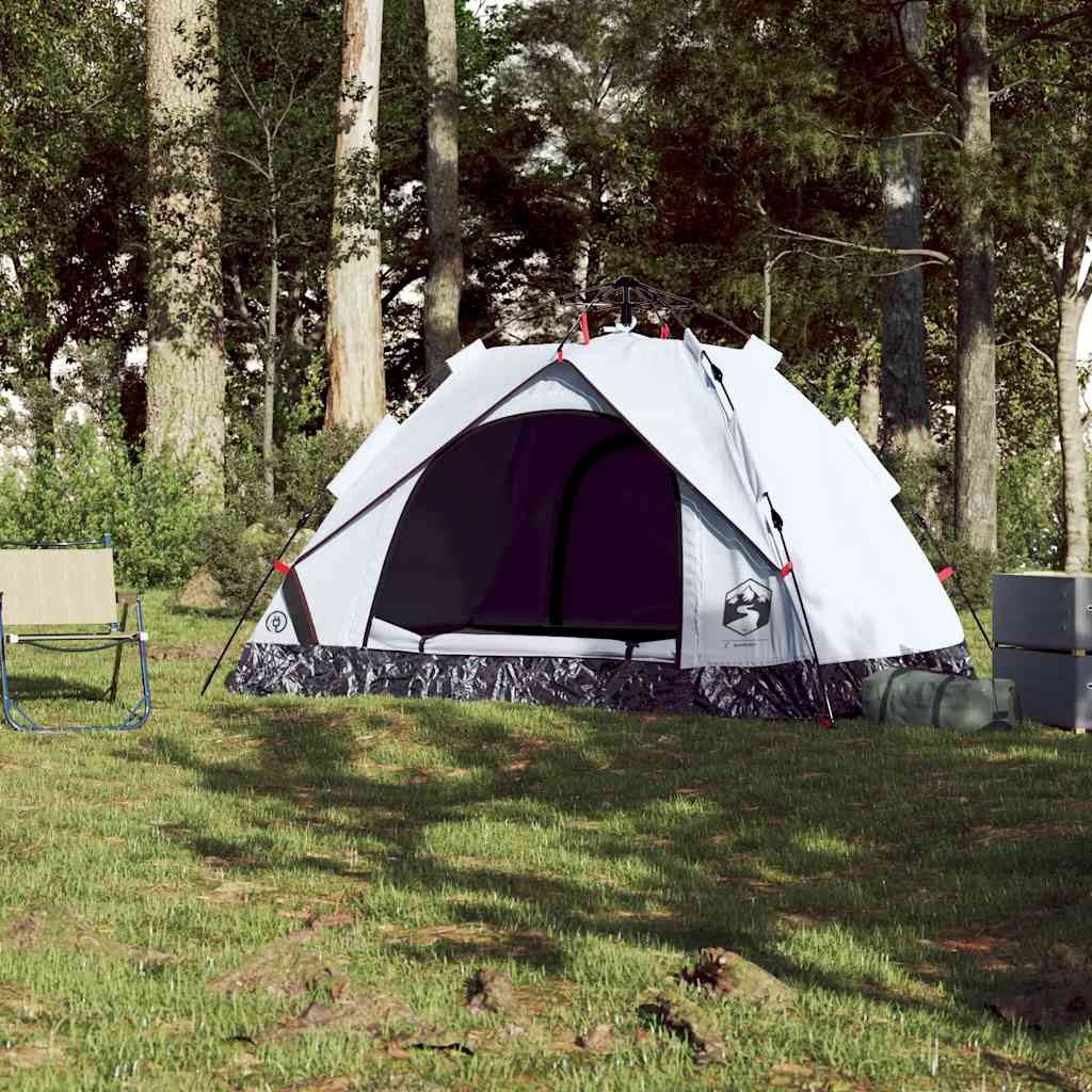 vidaXL Kuppelzelt Kuppel-Campingzelt 2 Personen Weiß günstig online kaufen