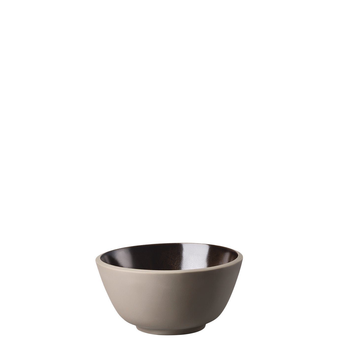 Rosenthal Müslischale Junto Bronze Bowl rund tief 14 cm, Steinzeug, (1-tlg)