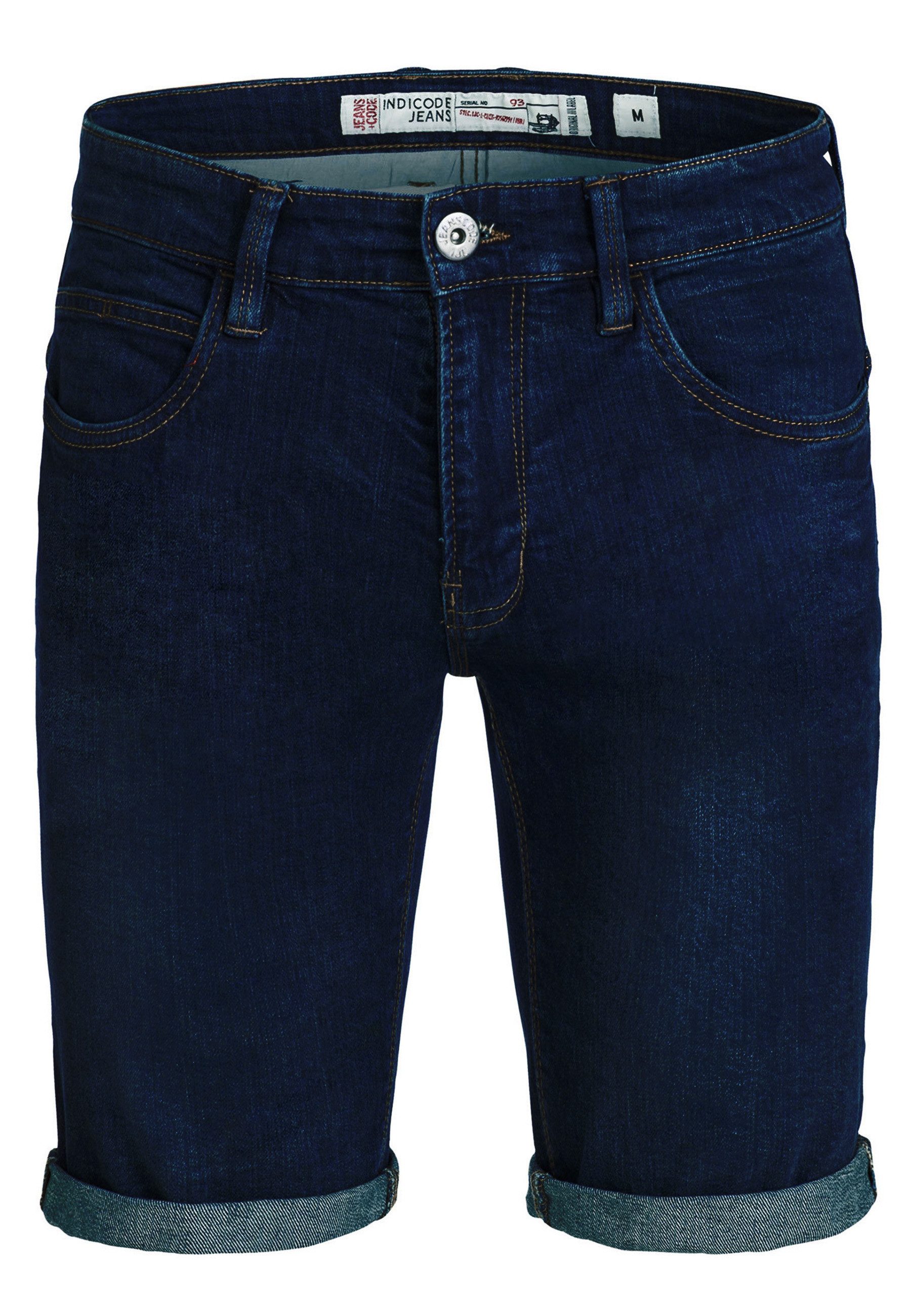 Indicode Jeansshorts Caden mit 5 Taschen, günstig online kaufen