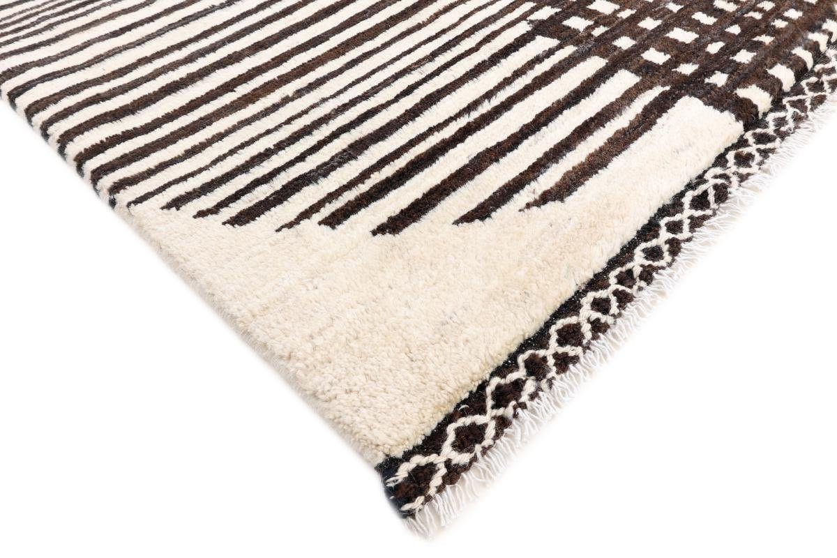 Orientteppich Berber Ela Design rechteckig, mm Nain Handgeknüpfter Orientteppich, 169x251 20 Trading, Höhe: Moderner