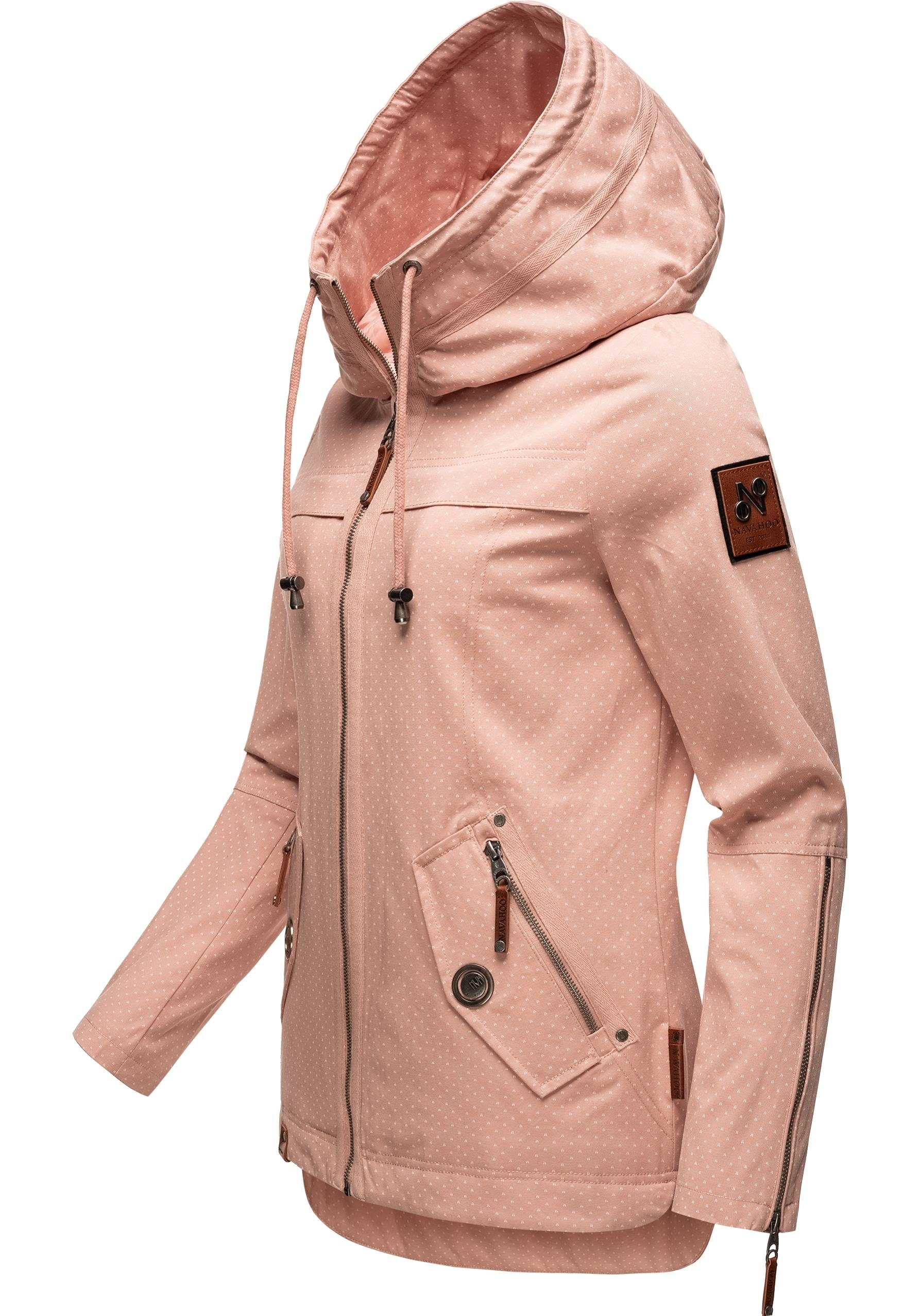 Navahoo Outdoorjacke Wekoo moderner Damen Übergangsparka aus Baumwolle mit günstig online kaufen