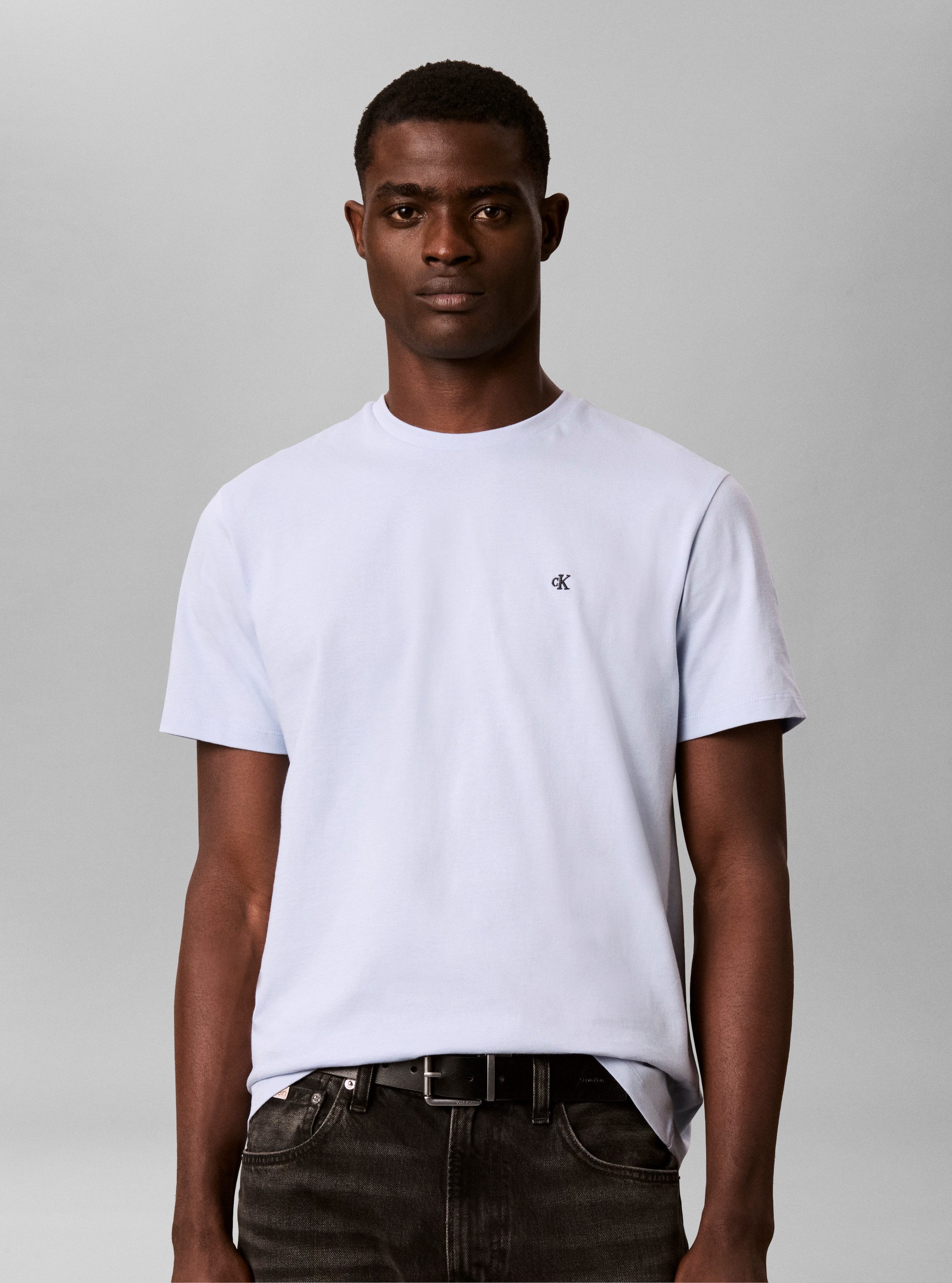 Calvin Klein Jeans T-Shirt CLASSIC MONOGRAM TEE Regular fit mit Rundhalsausschnitt