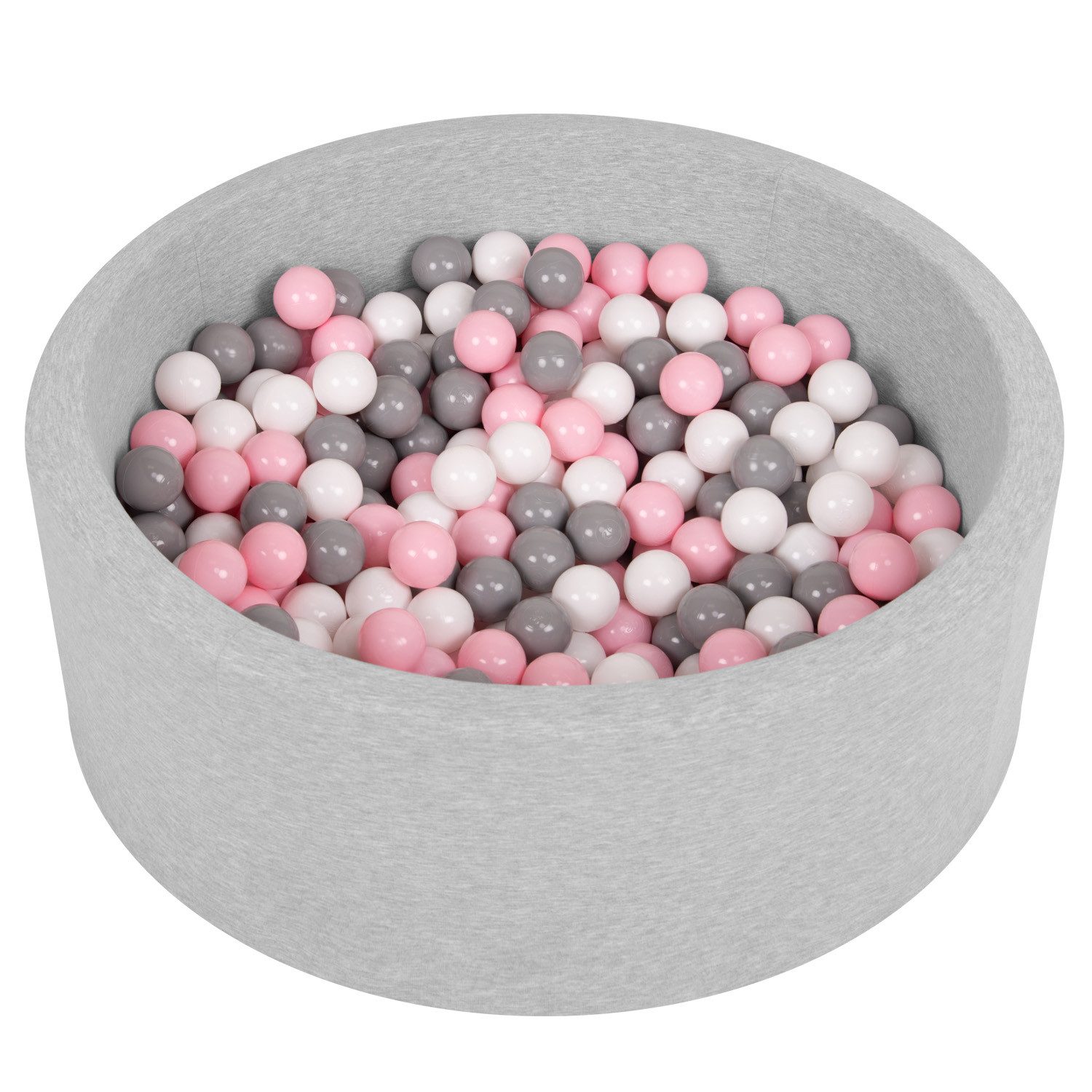 SELONIS Bällebad rundes Bällebad, (Bällepool mit bunten Bällen, 200-tlg., Bällepool mit bunten Bällen), Made in Europe