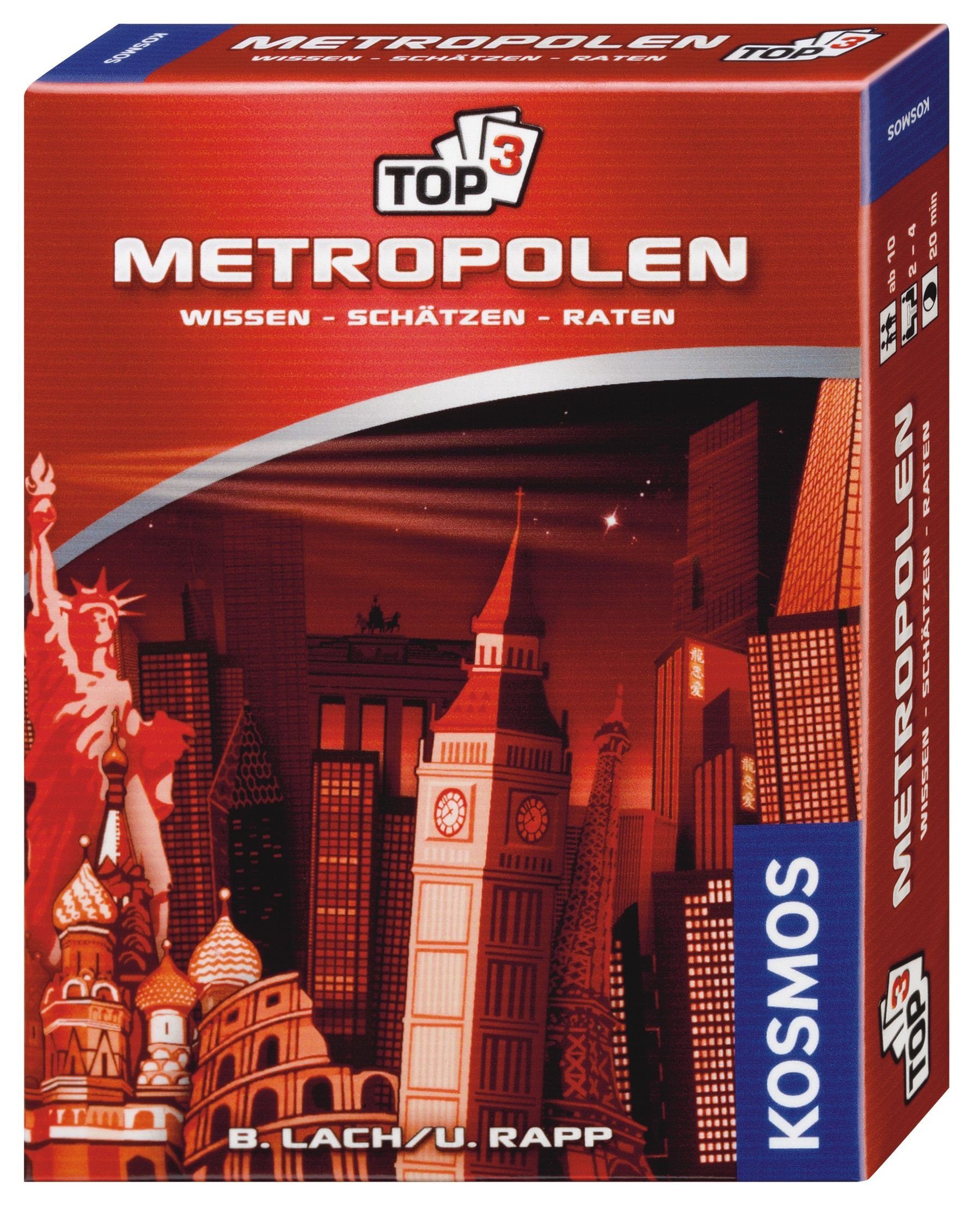 Spiel KOSMOS - Top3 - Metropolen