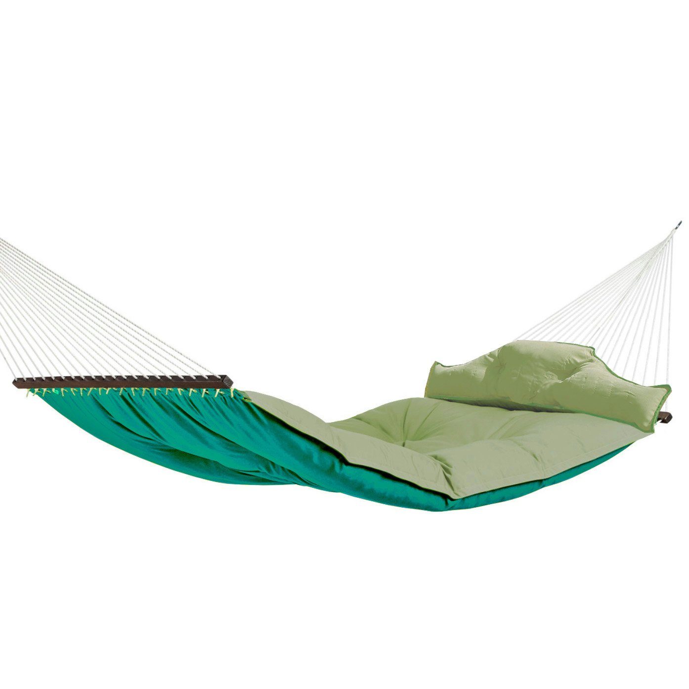 HOPLO Stabhängematte Kingsize Stabhängematte hellgrün/türkis - günstig online kaufen