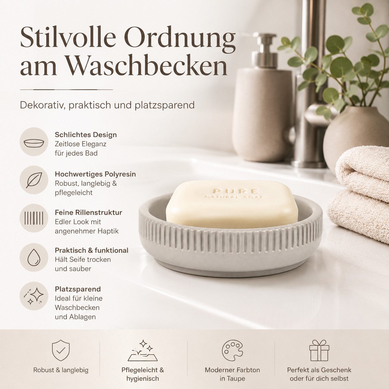 Testrut Seifenschale Seifenschale Raja