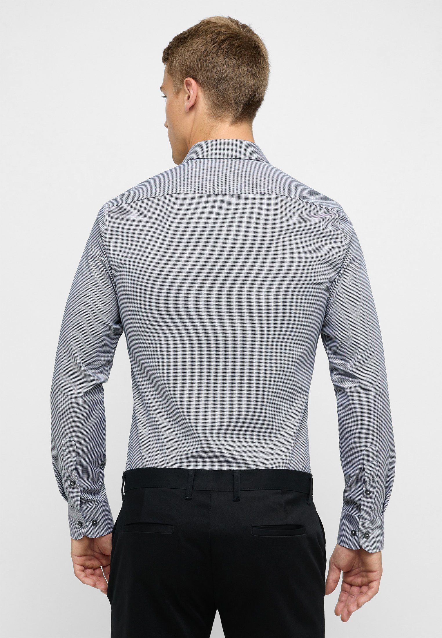 Eterna Langarmhemd SLIM FIT NON IRON (bügelfrei)