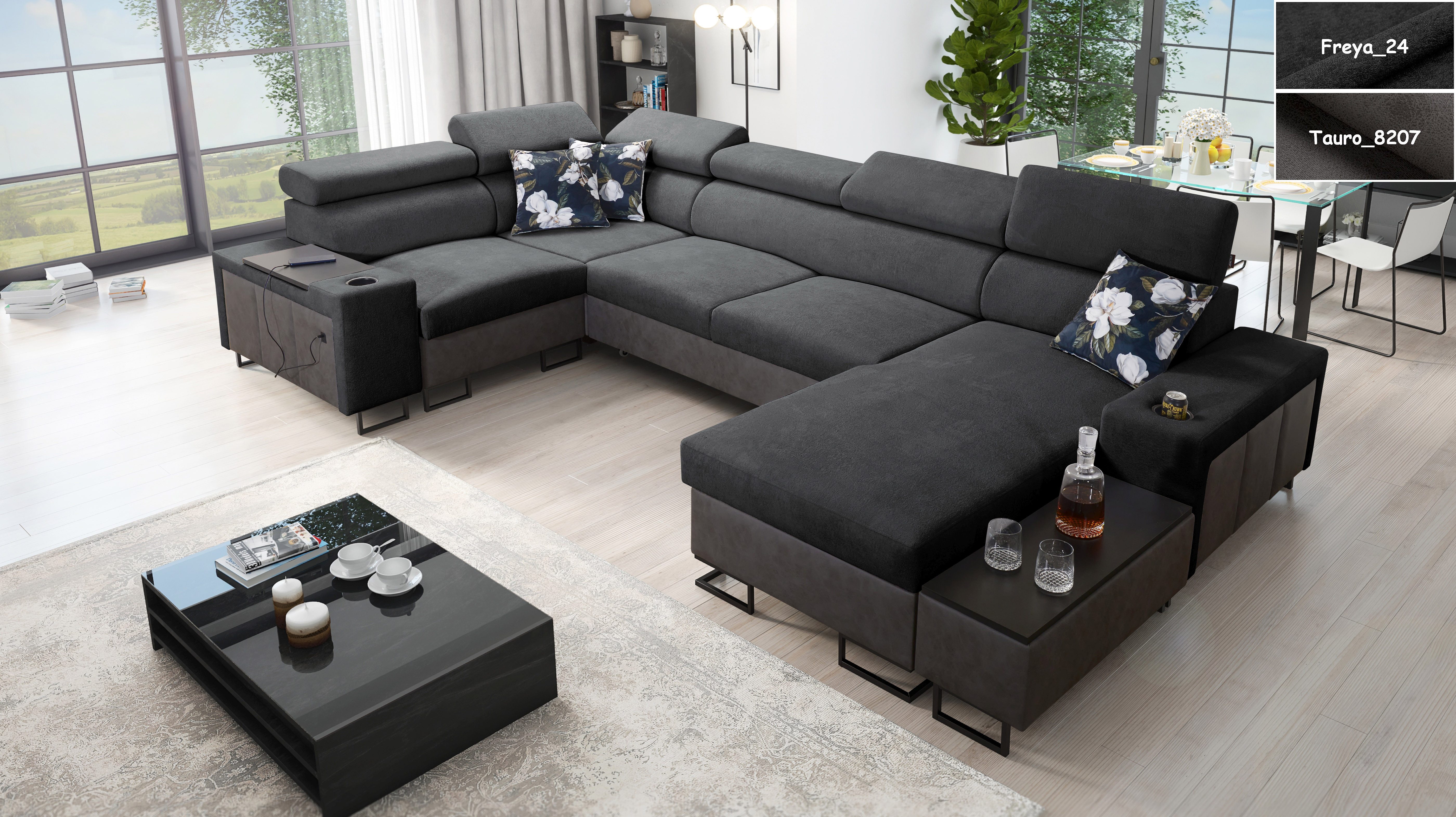 Möbel für Dich Wohnlandschaft XXL Melody günstig online kaufen