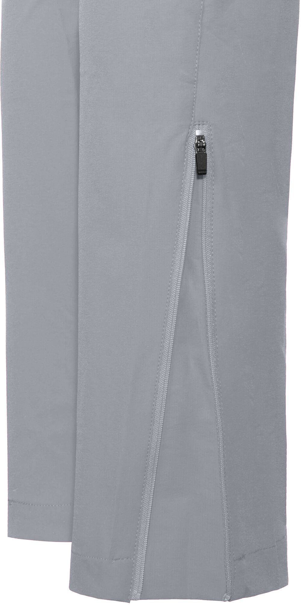 Bergson Outdoorhose VIDAA COMFORT Zipp Off (slim) Damen Wanderhose, leicht strapazierfähig, Normalgrößen, hellgrau