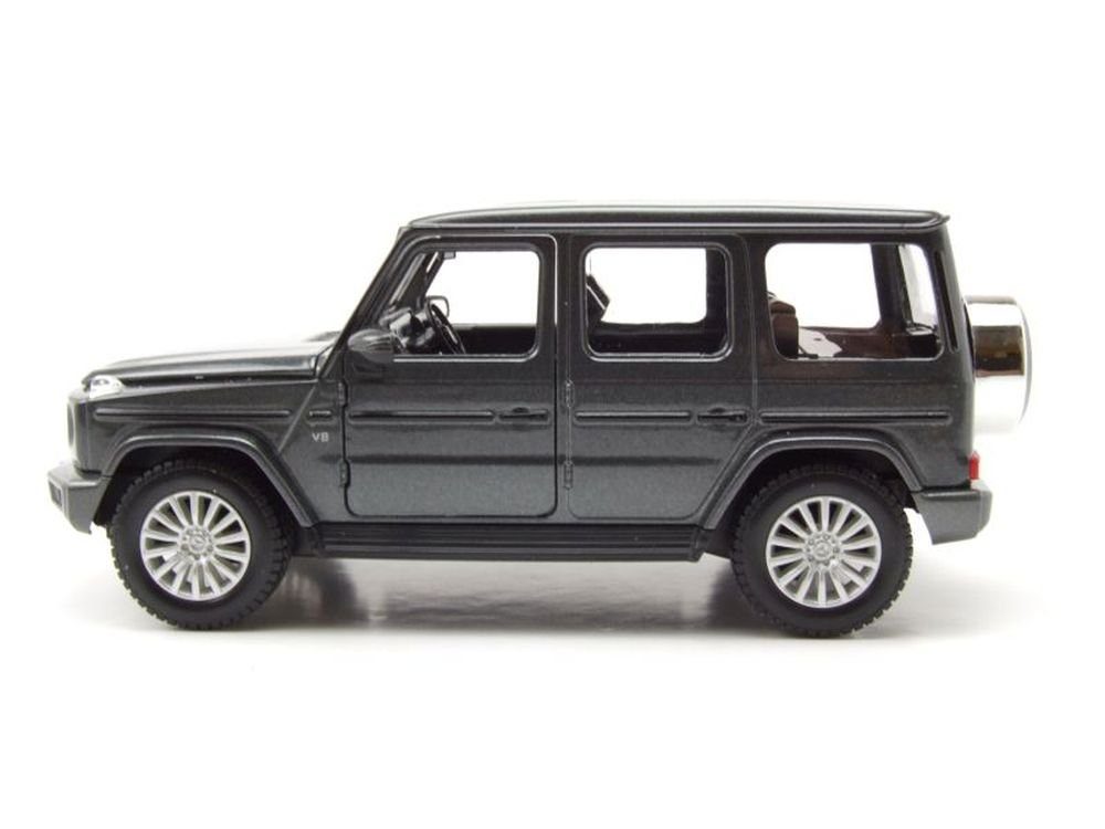 Maisto® Modellauto Mercedes G63 AMG G-Klasse G-Modell 2019 grau metallic Modellauto 1:24, Maßstab 1:24