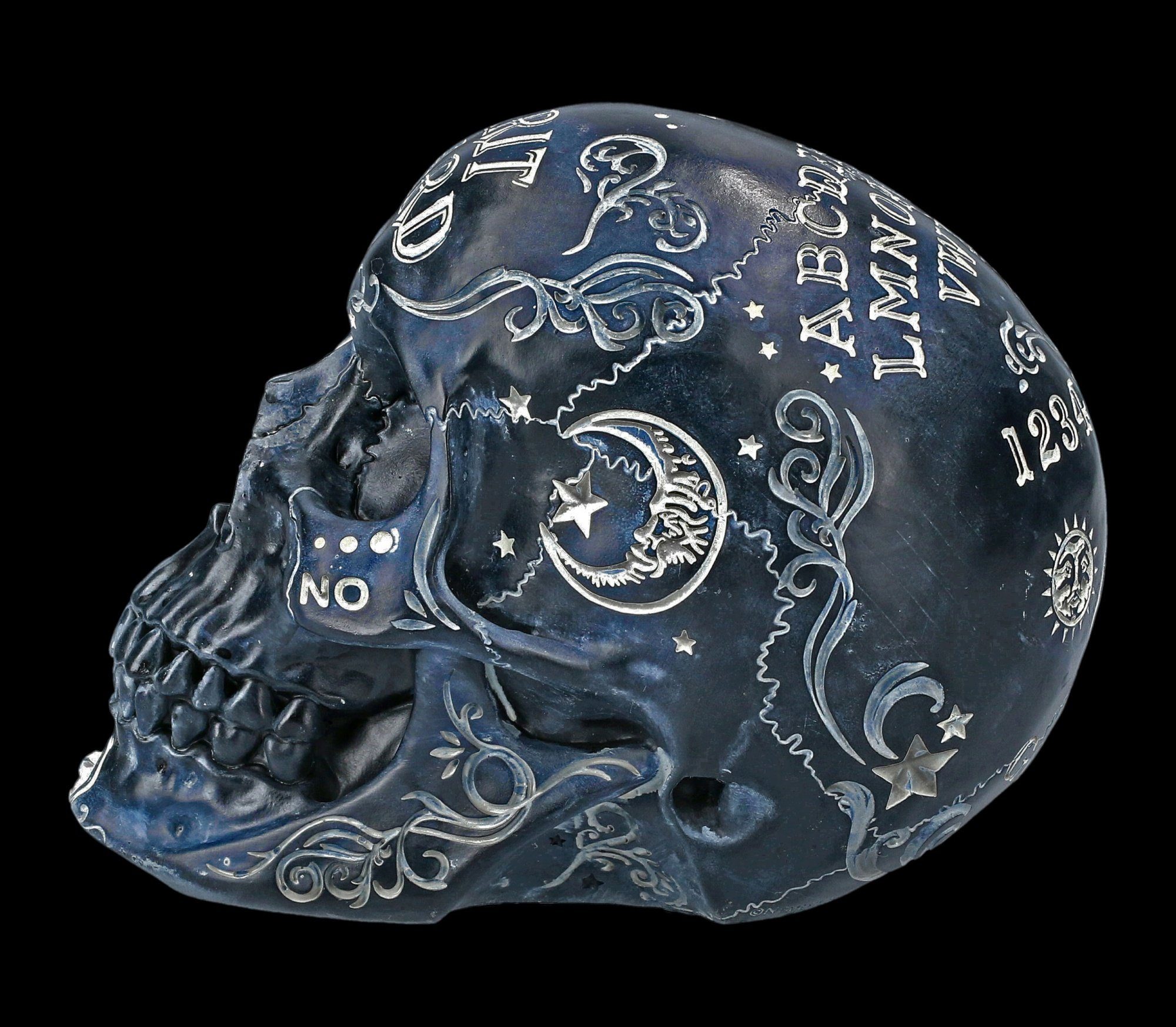 Shop - Totenkopf Nemesis schwarz Now Deko Figuren - Dekofigur Spirit - GmbH Gothic Board