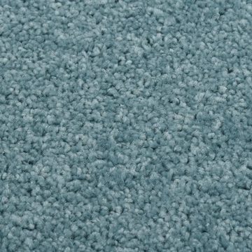 Teppich Kurzflor 80x150 cm Blau, furnicato, Rechteckig