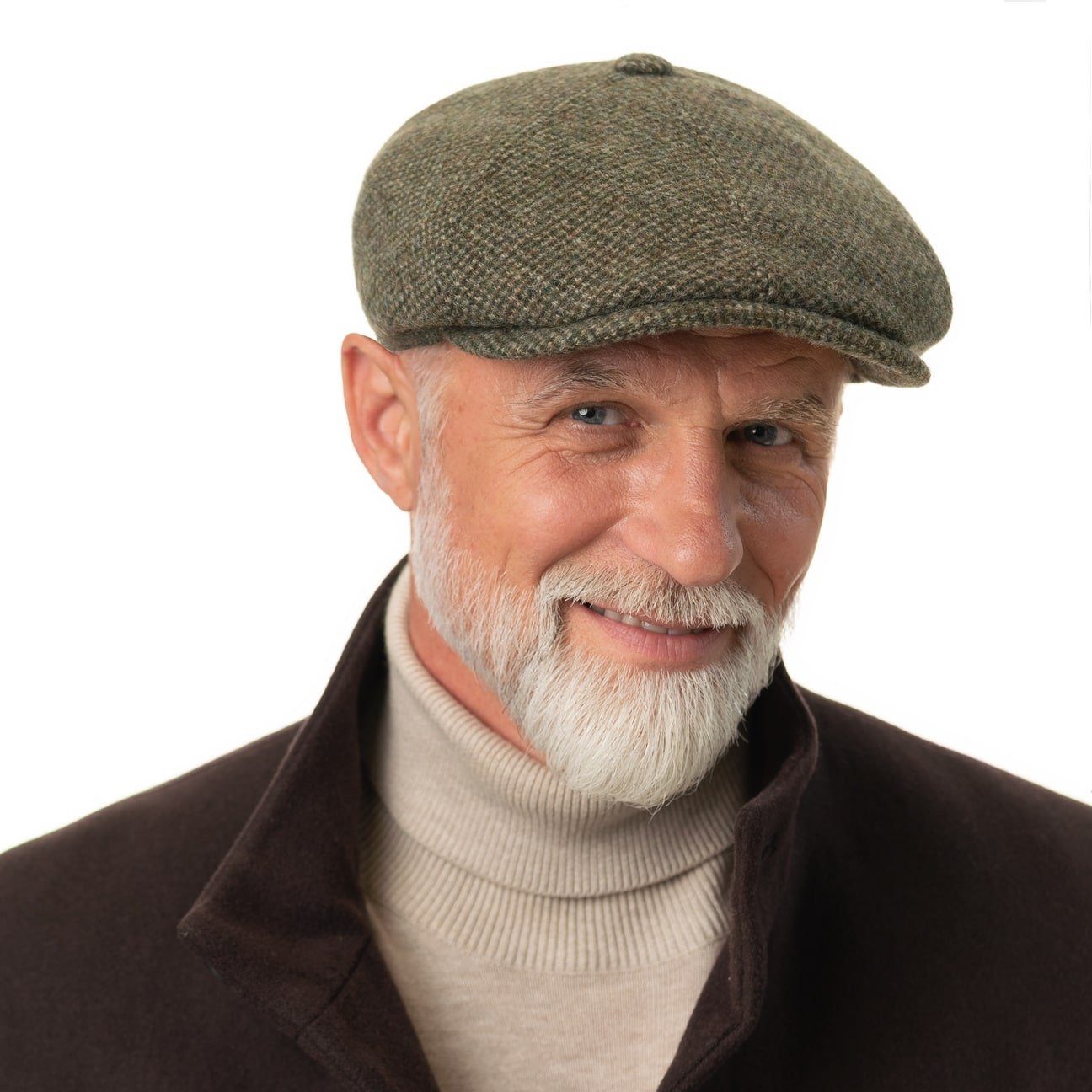 Stetson Flat Cap (1-St) Schirmmütze mit Schirm, Made in the EU