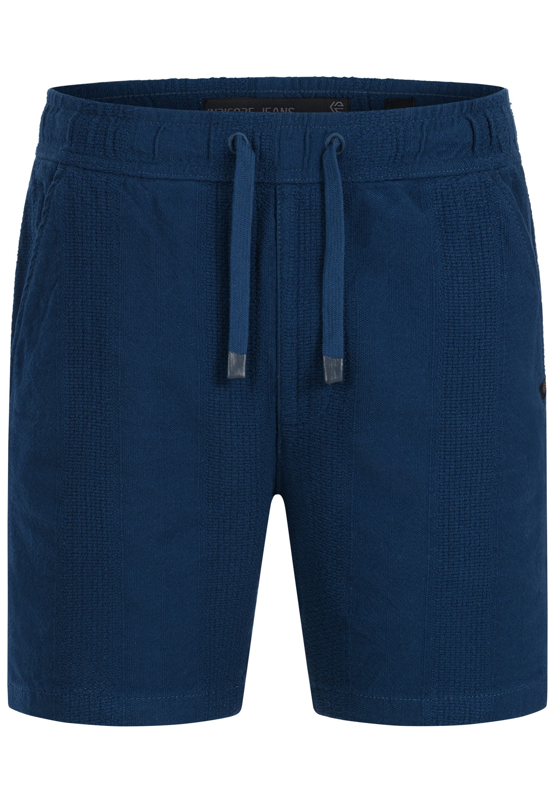 Indicode Chinoshorts INPop aus Leinen-Mix mit günstig online kaufen