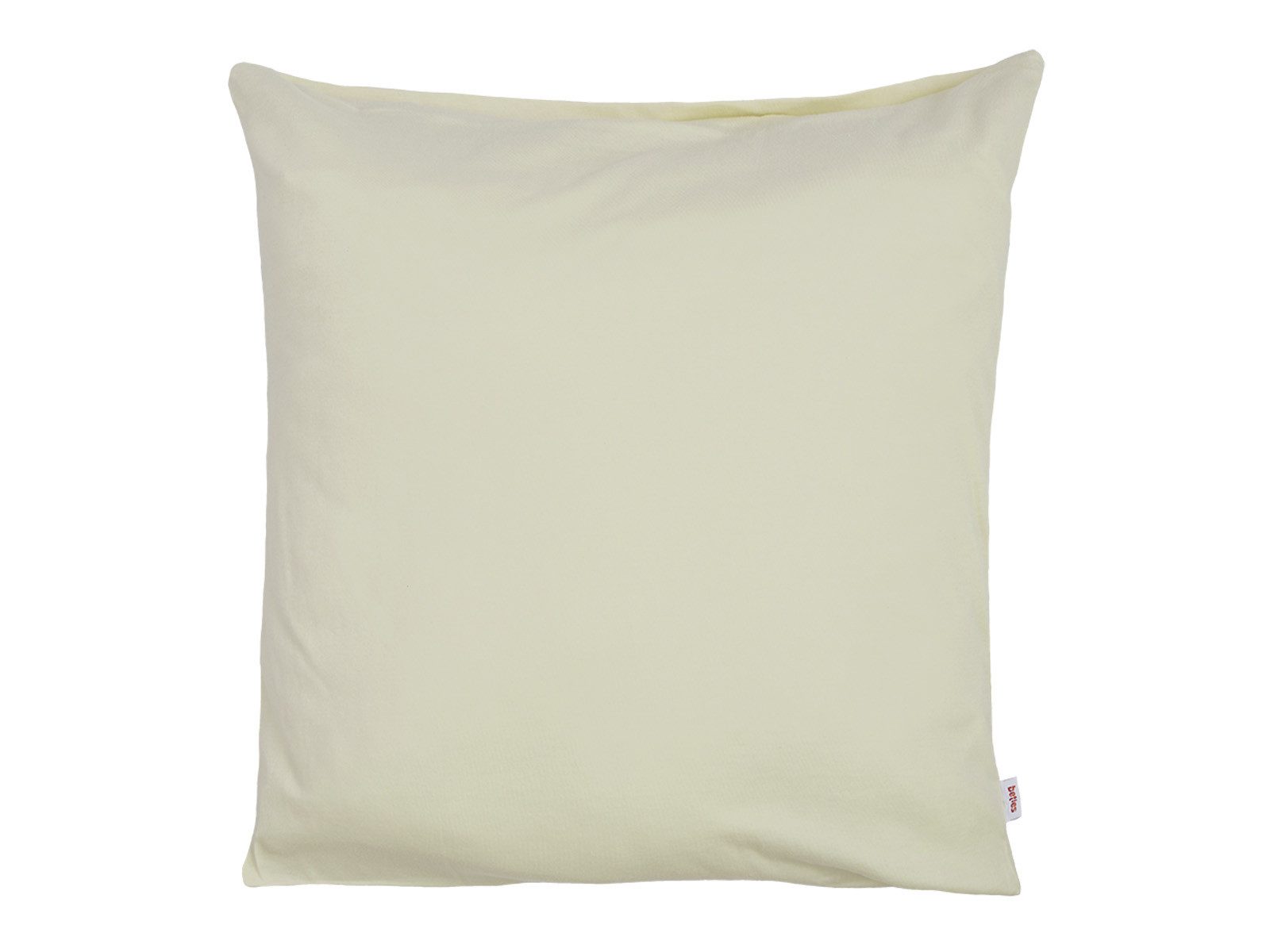 beties Kissenbezüge BasicSoft, (1 Stück), ca. 40x40 cm Jersey 100% Baumwolle (saatpearl-beige)
