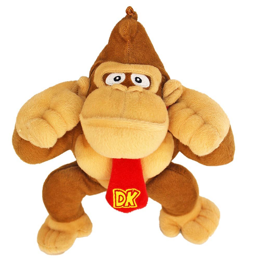 Whitehouse Leisure International Ltd Kuscheltier Donkey Kong Kuscheltier Mario Plüsch Original - ca. 28 cm (1-St)