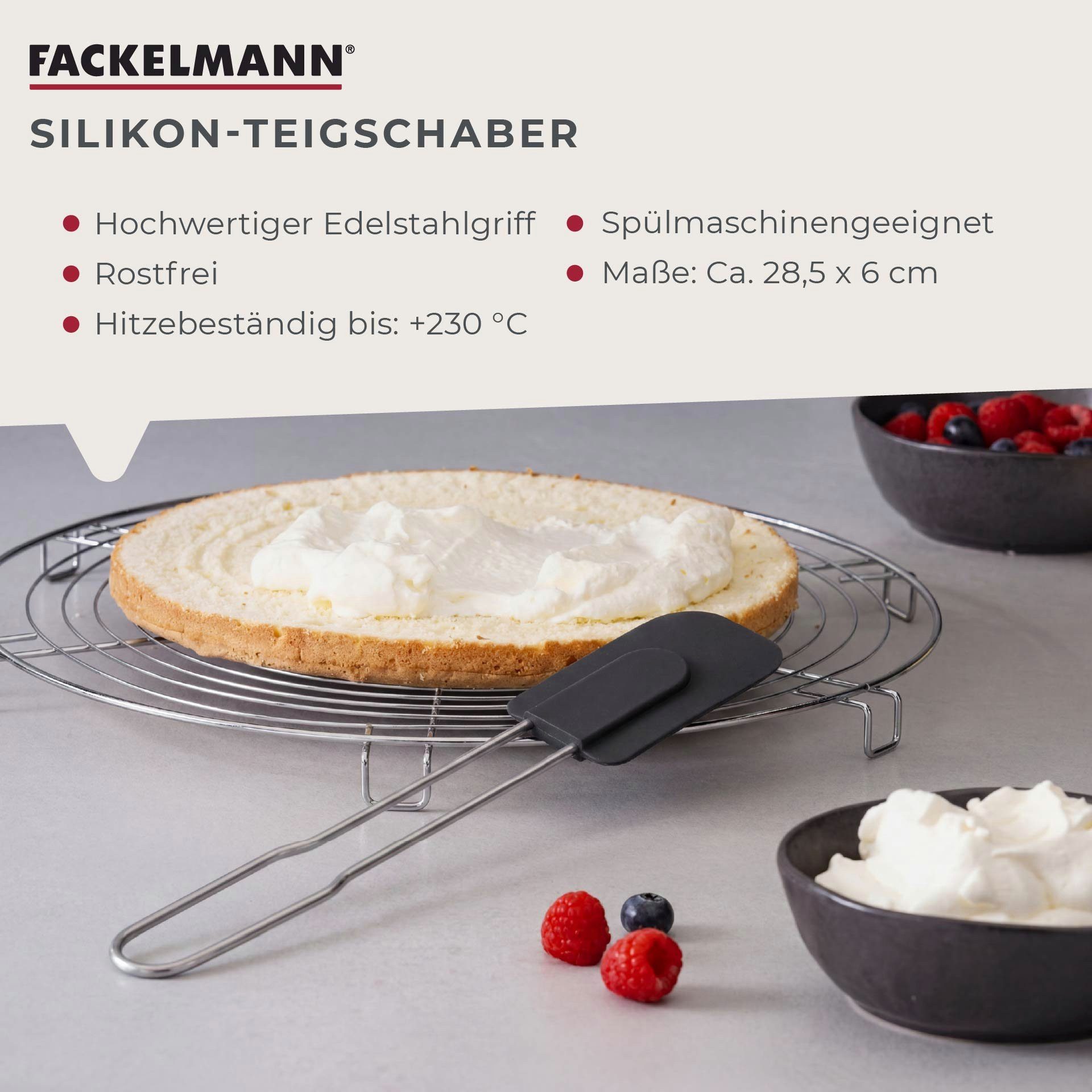 FACKELMANN Teigschaber Teigschaber
