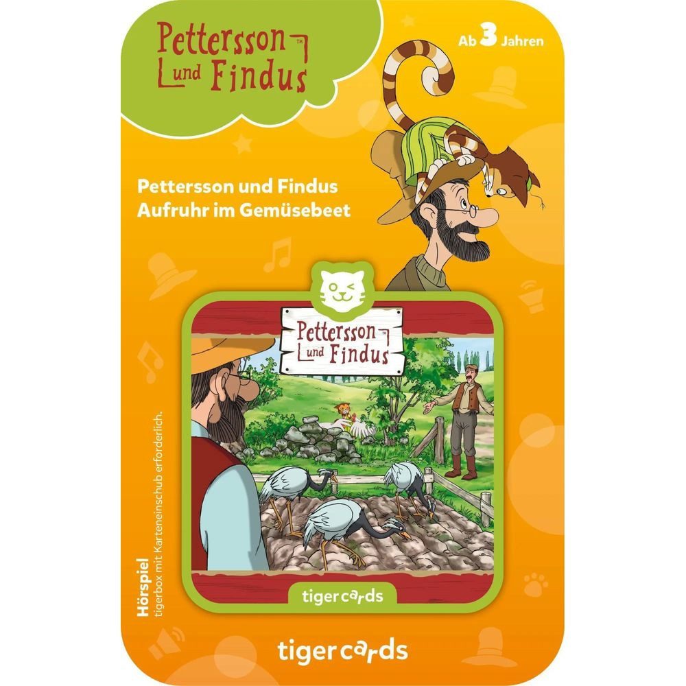 Tiger Media Deutschland GmbH Hörspiel tigercard - Pettersson & Findus - Folge 3: Aufruhr im Gemüsebeet