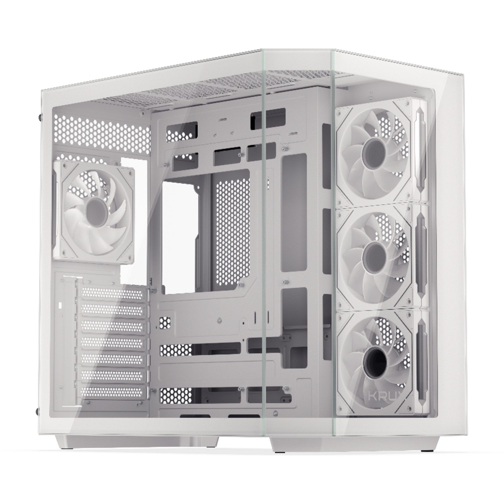 Krux PC-Gehäuse Krux Empero, Tower-Gehäuse, (Tempered Glass x 2)
