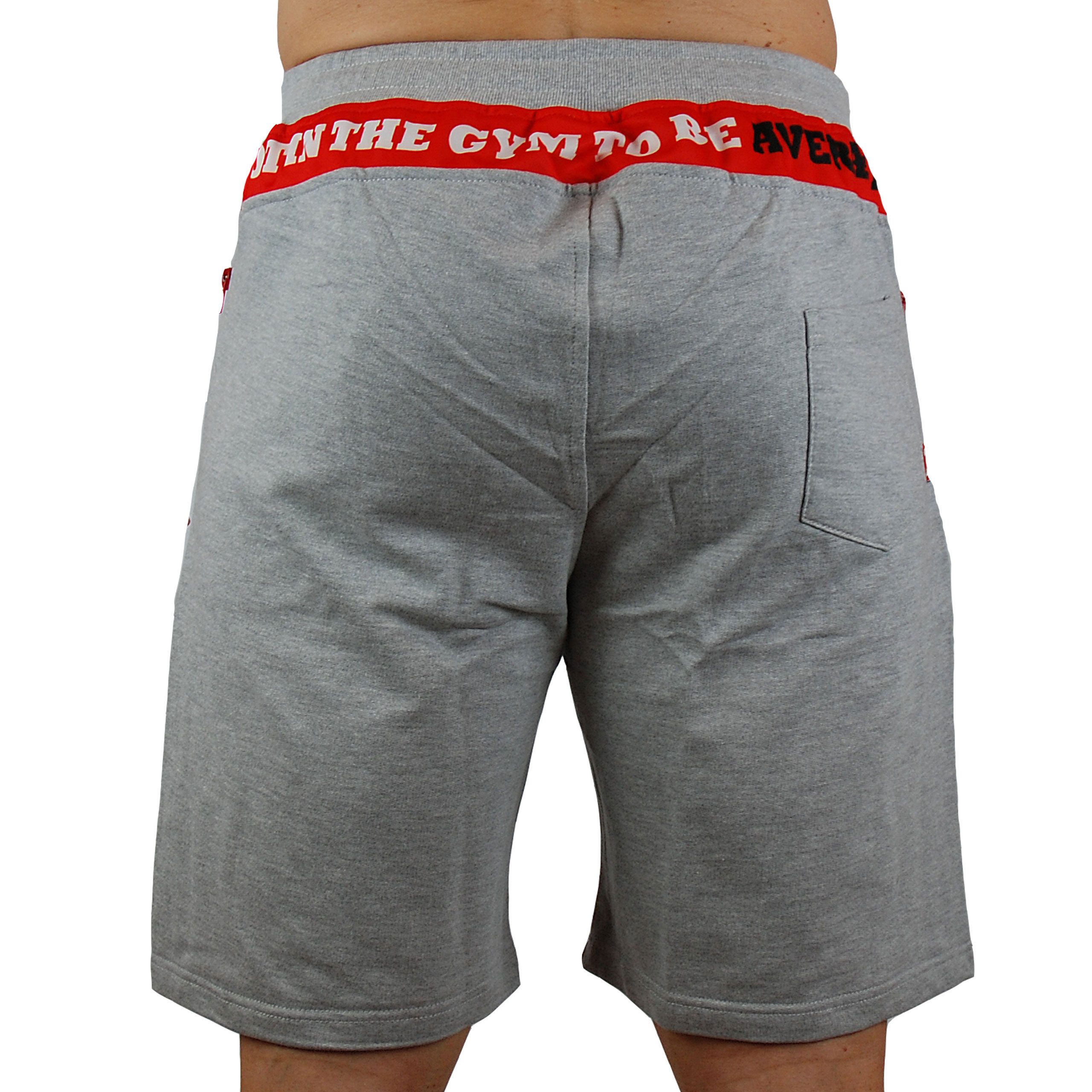 BRACHIAL THE LIFESTYLE COMPANY Trainingsshorts Brachial Short "Rude" grau