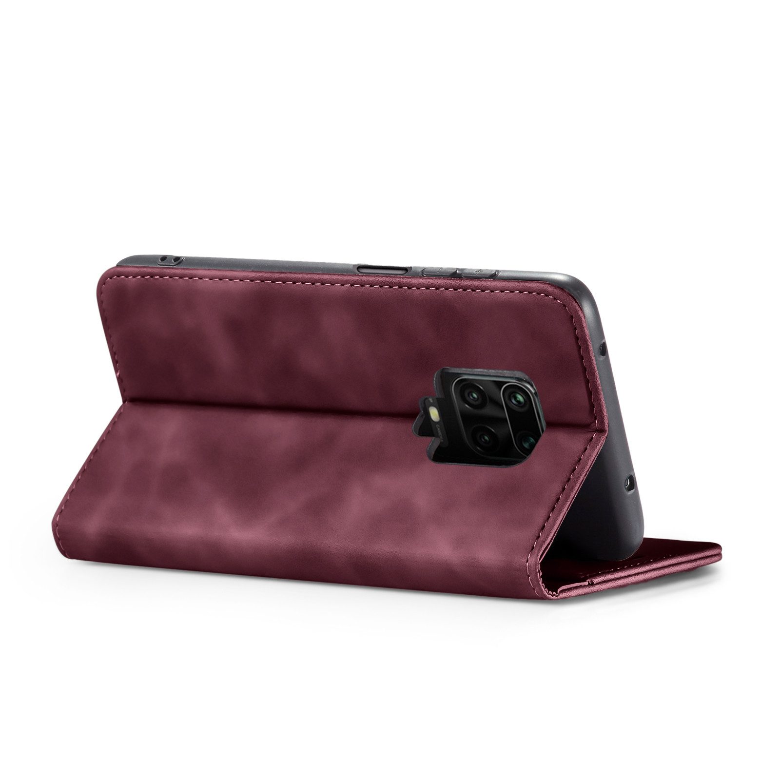Tec-Expert Handyhülle Tasche Hülle für Xiaomi Redmi Note 9 Pro 6.67 Zoll, 6.67, Cover Klapphülle Case mit Kartenfach Fliphülle aufstellbar