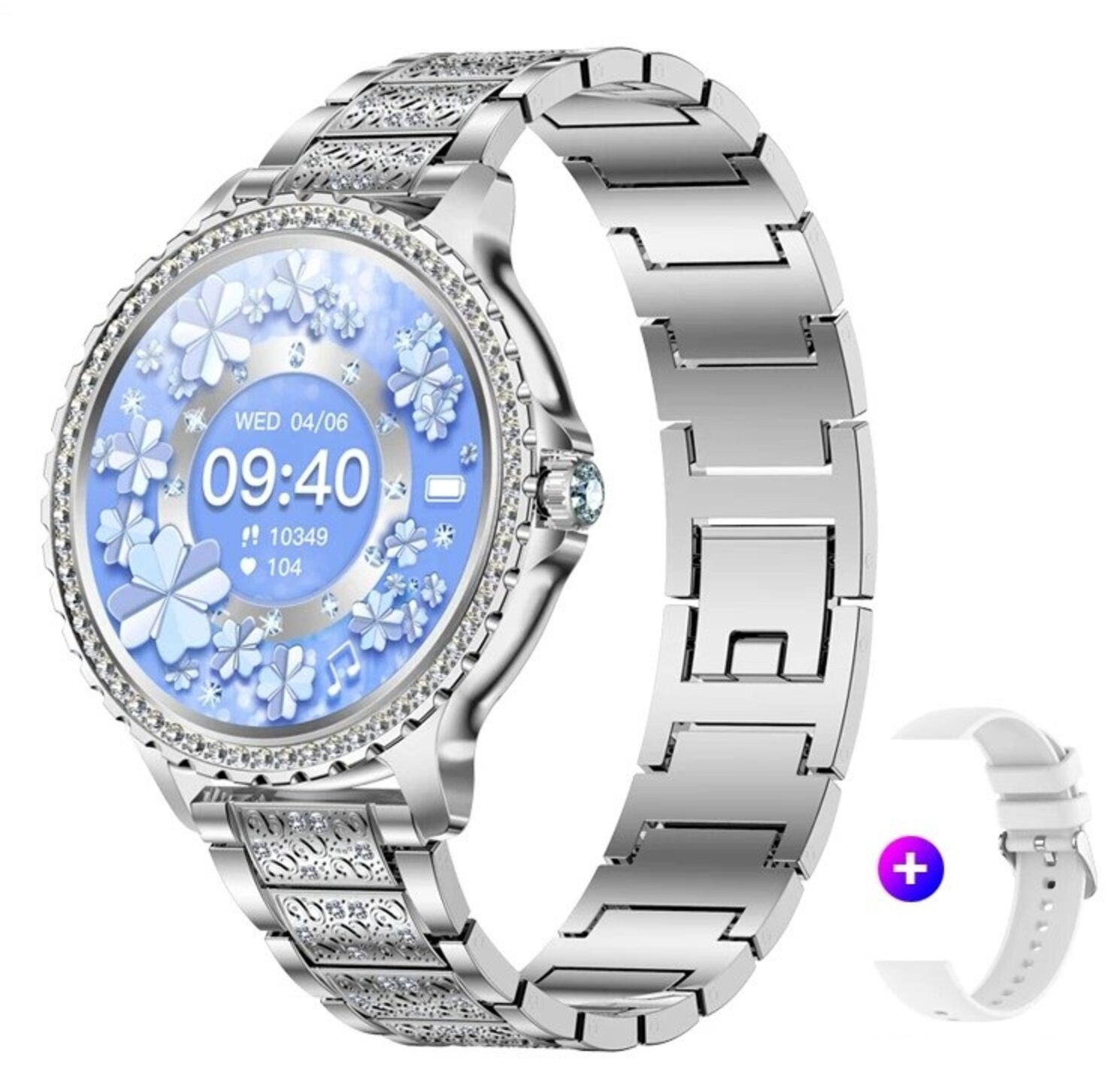 HS Smartwatch Frauen Smart Uhr HD Bildschirm Sport Armband 2025 Smartwatch