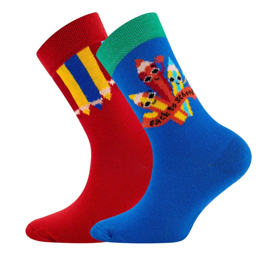 Ewers Socken Socken Back to School/Stifte (2-Paar)