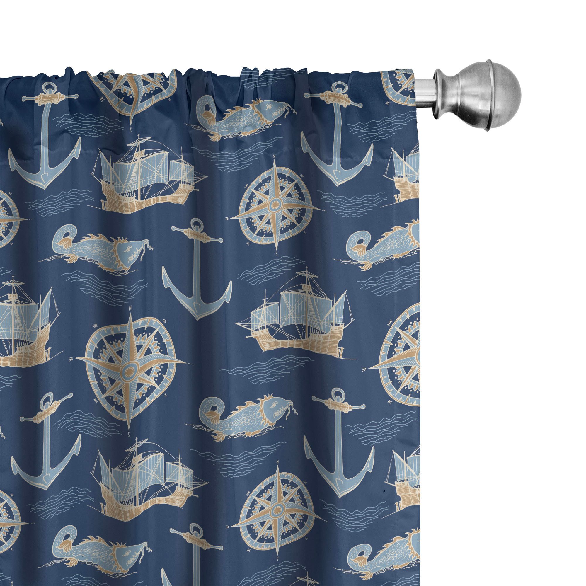 Abakuhaus Gardine Vorhang für Wohnzimmer Schlafzimmer Dekor, Microfaser, Ma günstig online kaufen