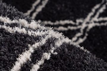 Teppich Orlando 325, me gusta, rechteckig, Höhe: 27 mm, Weicher Hochflorteppich, dezent gestaltet,Fußbodenheizung geeignet